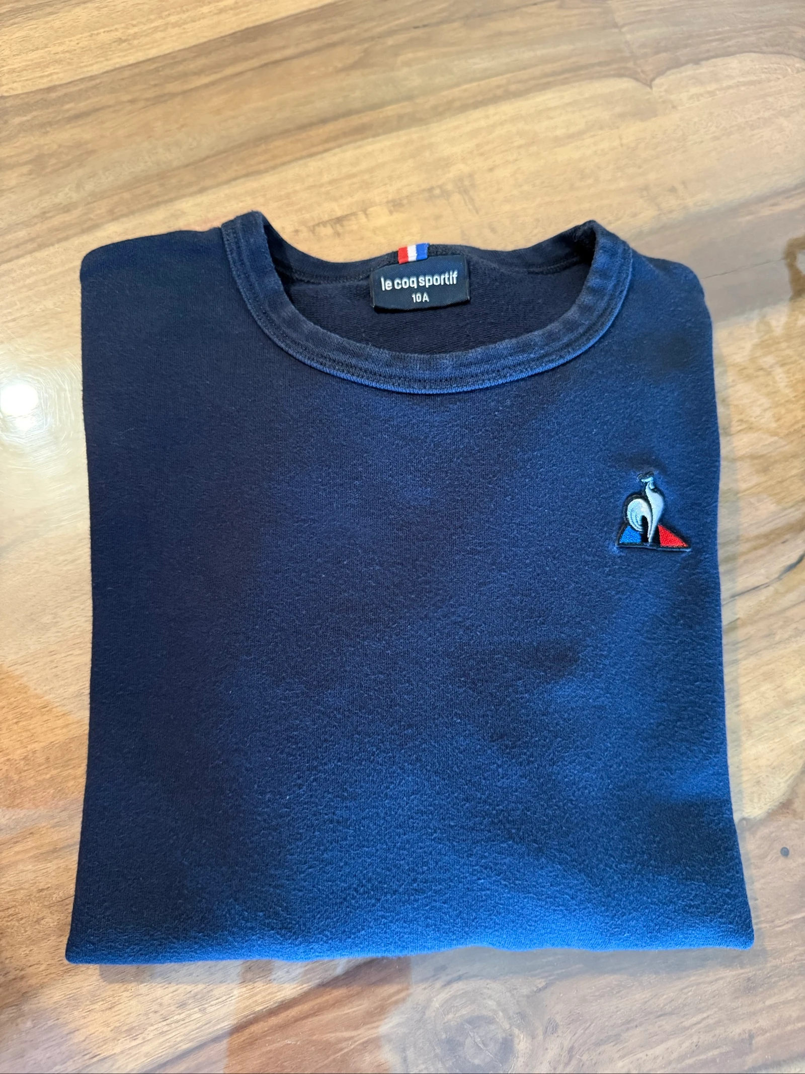 Sudadera Le Coq Sportif para niños de 10 años azul marino – Muy buen estado – Estilo Sportswear – photo 3